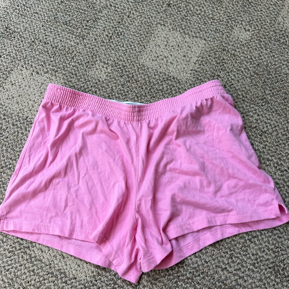 Women’s large hot pink champion shorts